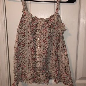 floral tank top!